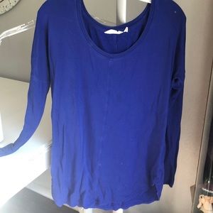 Athleta blue long sleeve
